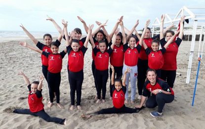 Importantes resultados para gimnastas realiquenses en torneo de Pinamar