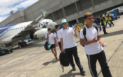 Juegos Sudamericanos Escolares: «Nacho» Paublasa ya se encuentra en Cochabamba, Bolivia