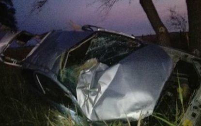 Un joven en grave estado por un vuelco en la ruta 35 entre Santa Rosa y Castex