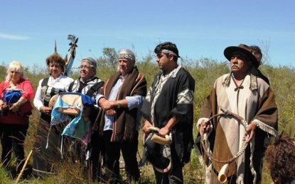 Realiquenses en la restitución del cráneo del Indio Brujo de Chapalcó