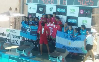 Excelente participación de realiquenses en el Nacional de Natación de Cipoletti