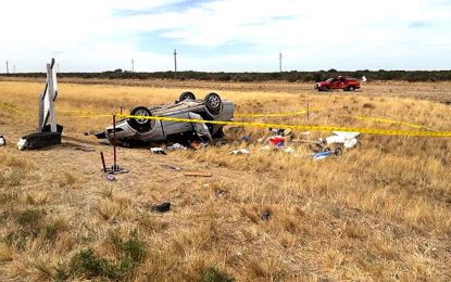 Fallecieron un dirigente gremial pampeano y su hija en un accidente ocurrido en Carmen de Patagones