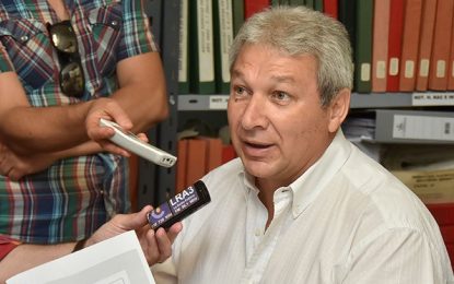 Acompañamiento a Lercari: el diputado del PJ, Jorge Lezcano, durísimo contra dirigentes de la UCR