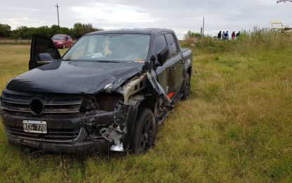 Chocaron una camioneta y un automóvil en Realicó