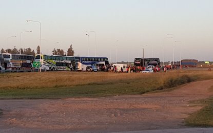 Por el paso de hinchas de River: la Policía realiza importante operativo en el cruce de Realicó