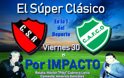 El clásico entre Sportivo y Ferro se jugará este viernes 30