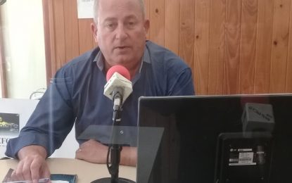 El senador Marino visitó Realicó: «Mac Allister hablando de su candidatura pone el carro delante de los caballos», dijo