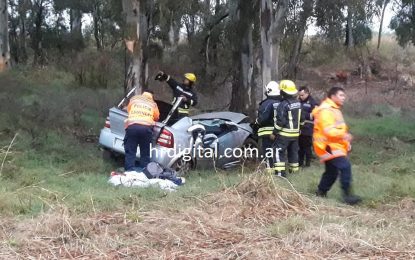 Conmoción en Huinca: falleció un joven en un terrible accidente
