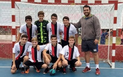 Primera y la segunda fecha de las divisiones formativas del handball de la región