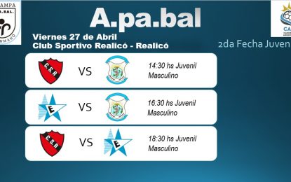 Handball: hoy viernes juegan los juveniles de Sportivo en Realicó