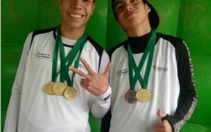 Dos chicos realiquenses fueron hermosa noticia en los Juegos Epade que se están disputando en Neuquén
