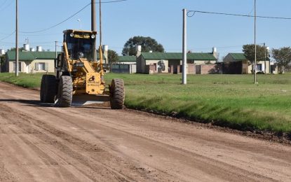 La Municipalidad de Realicó realizó trabajos de mantenimiento y arreglo de calles