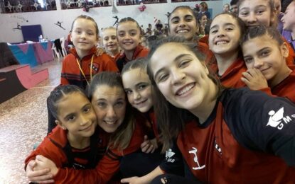 Gimnastas de Sportivo Realicó participaron del torneo selectivo provincial en Macachín