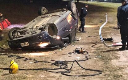 Un piquense de 33 años murió en un vuelco en la ruta 5, cerca de Luján