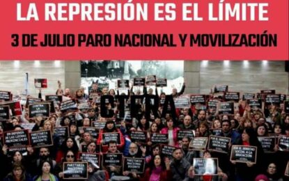 UTELPa confirmó que adhiere al paro nacional docente del martes que viene