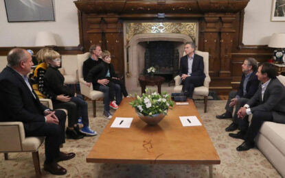 El senador habló con IMPACTO: Macri recibió a los padres de Justina y a Juan Carlos Marino