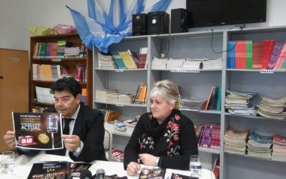 En conferencia de prensa anunciaron «Taller Integral de Capacitación e Inserción a la Comunicación Social» en el Witralén