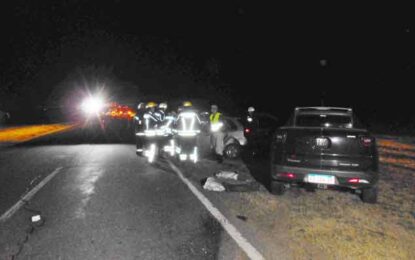 Ruta 188: un muerto en un choque ocurrido en cercanías de Larroudé