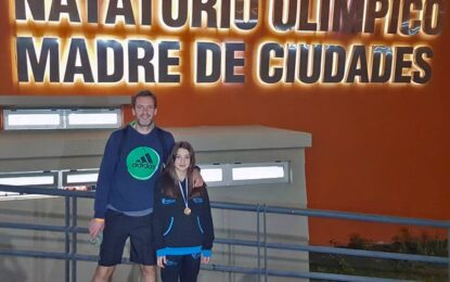 La realiquense Itzel Becerra se subió al podio del Campeonato Nacional de Natación