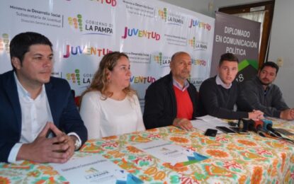 A cargo de consultor político realiquense Alexis González: se anunció en Pico, la segunda etapa del Diplomado en Comunicación Política