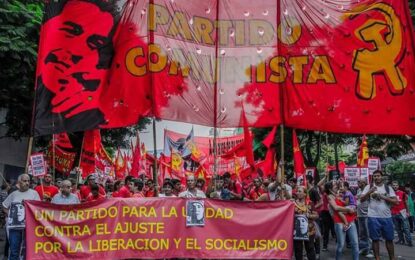 «Basta Macri»: el Partido Comunista de La Pampa y nacional, pide «la renuncia de Mauricio Macri»