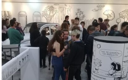 IMPACTO dialogó con el reconocido dibujante e historietista Tute en la Feria del Libro de Villa Mercedes
