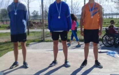 «Nacho» Paublasa lo hizo de vuelta: campeón provincial en 100 y 300 metros llanos de los Juegos Deportivos Pampeanos
