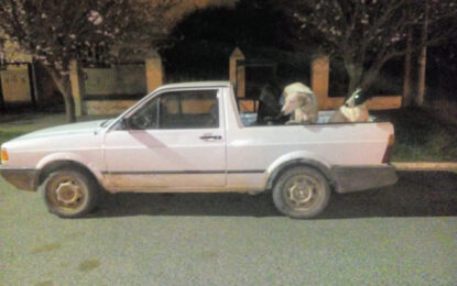 Tres camionetas de cazadores, fueron retenidas por la Policía en Rancul