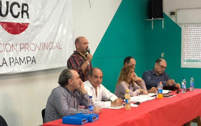UCR: convencionales de Realicó mocionaron cuarto intermedio y que precandidatos provinciales «acuerden una sola candidatura»