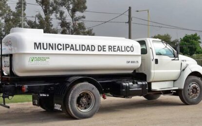 La Municipalidad de Realicó puso en funciones nuevo camión regador