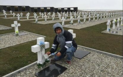Un parerense en Malvinas: “viajar con los veteranos fue aún más emotivo”