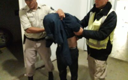 Policía de Realicó detiene a un sujeto que había cometido tres delitos en pocas horas en Barrio Norte