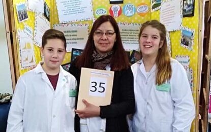 Alumnos de la Escuela Nro. 34 y de 249 de Realicó clasificaron a la instancia nacional de la Feria de Ciencias