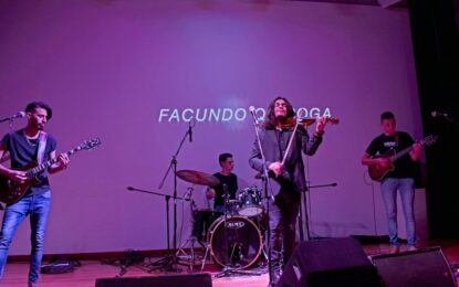 Exquisito show del violinista Facundo Quiroga y sus músicos