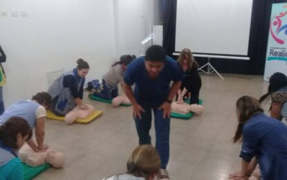 Maestras de jardines de infantes participaron de capacitación en reanimación cardiovascular (RCP)