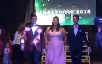 Mirá el video: el Club Sportivo Realicó realizó una nueva edición del tradicional Baile de Egresados