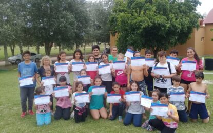 Cierre anual de la «Escuelita Municipal de Mini Vóley»