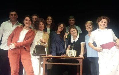 Nueva y exitosa presentación del grupo de teatro «Sandra Ferri»