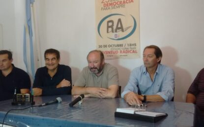 El candidato a gobernador por Cambiemos, Daniel Kroneberger, visitó Realicó