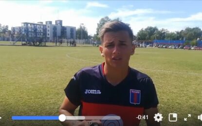 Fútbol: un pibe realiquense y su actualidad en el importante club Tigre de Buenos Aires