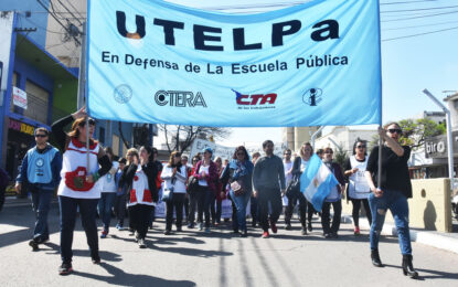 Los docentes pampeanos paran y se movilizan el 30