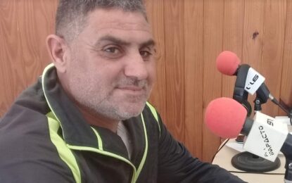 Sandro Tapia, dirigente del fútbol de Ferro de Realicó, habló con IMPACTO: invitó al gran almuerzo «verde» del 14 y se refirió a «críticas con mala leche»