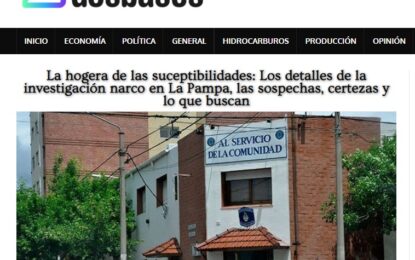 Adelantaron una megainvestigación por narcotráfico y generaron un impresionante revuelo en La Pampa