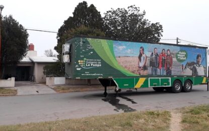 AHORA EN PARERA: EL MAMOGRAFO MOVIL SIGUE RECORRIENDO LA PROVINCIA