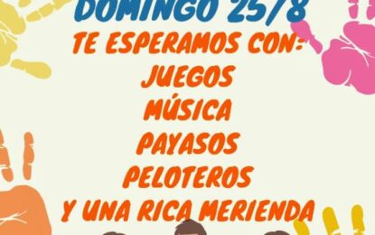 EL ROPERITO «MANOS EN ACCION» FESTEJA EL DIA DEL NIÑO
