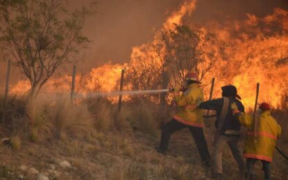 TRES BOMBEROS REALIQUENSES PREPARADOS PARA VIAJAR A AMAZONAS SI ES NECESARIO