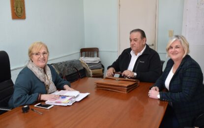 PRIMERA REUNION DE TRANSICION MUNICIPAL: YA ESTAN REUNIDOS LERCARI Y ALVAREZ