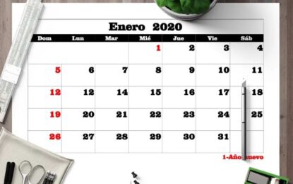 Conocé todos los feriados para el 2020