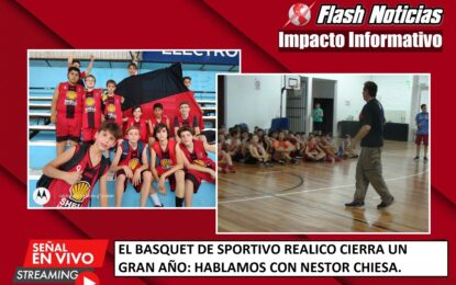 Inolvidable 2019 para el básquet de Sportivo Realicó: hablamos con Néstor Chiesa
