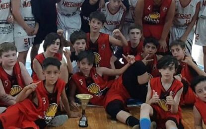 Básquet: Sportivo Realicó campeón en U12 en torneo riocuartense